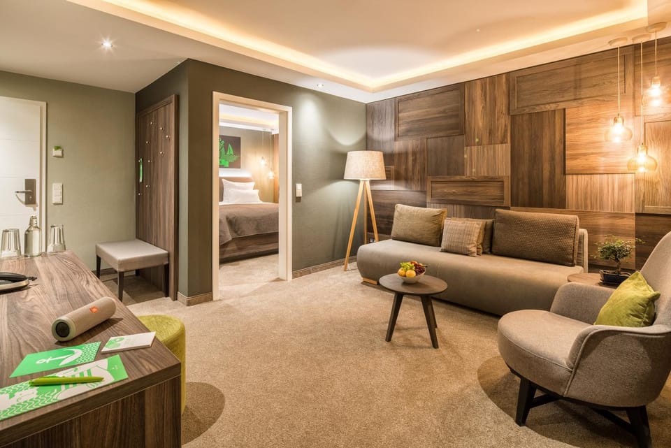 Bed, Balcony/Terrace, Living room, Photo of the whole room, Seating area