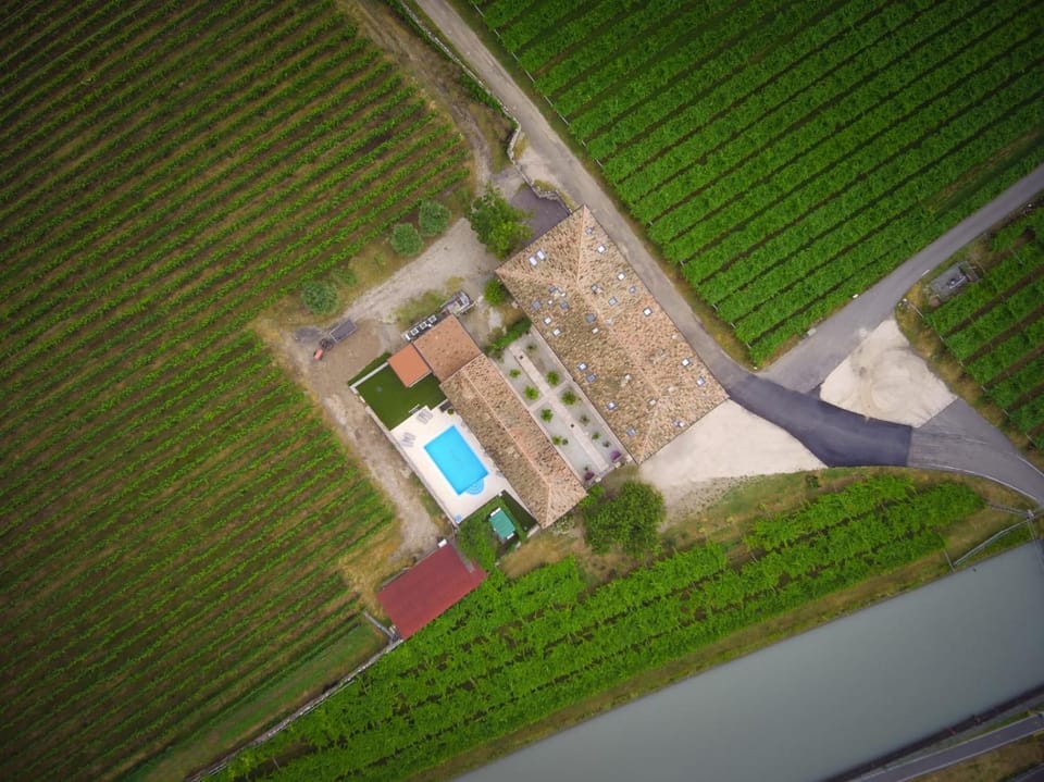 Bird's eye view, On site