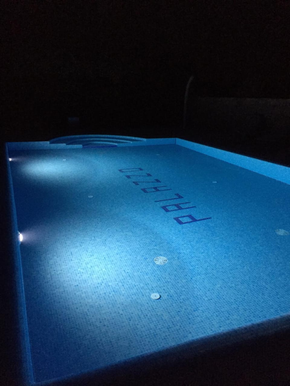 Night, Swimming pool, Swimming pool