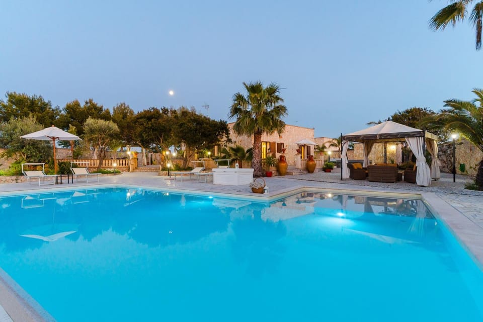 Property building, Living room, Swimming pool