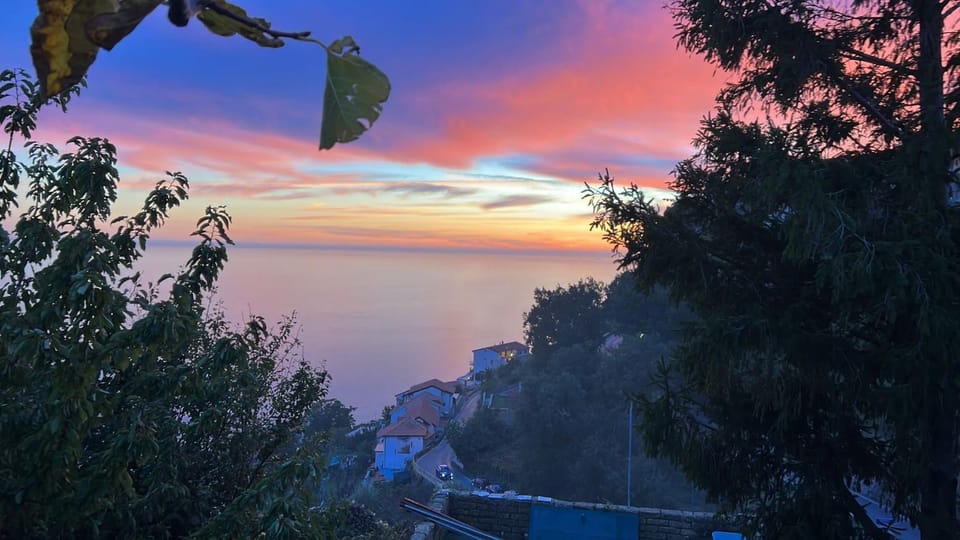 Panoramic viewpoint House in Furore