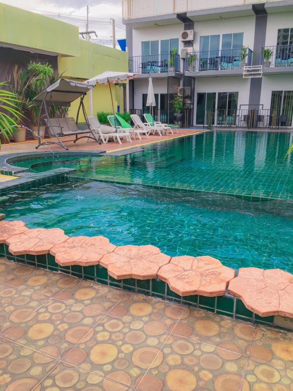 Pool view, Swimming pool
