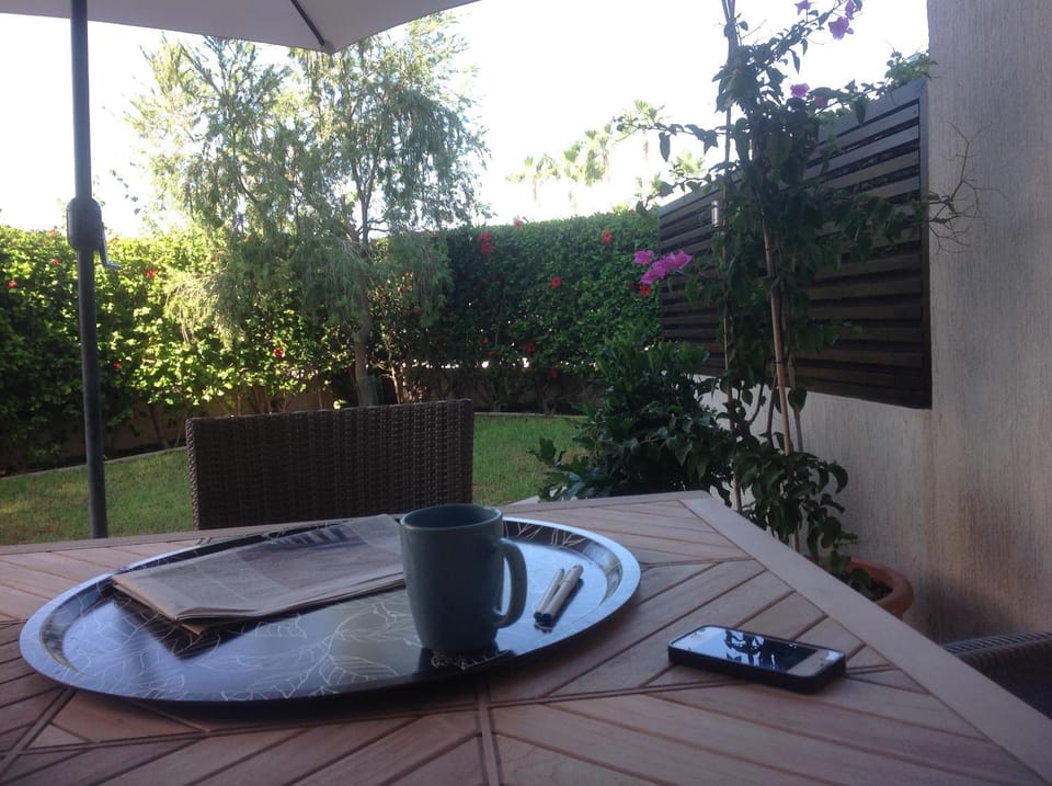 Patio, Garden view
