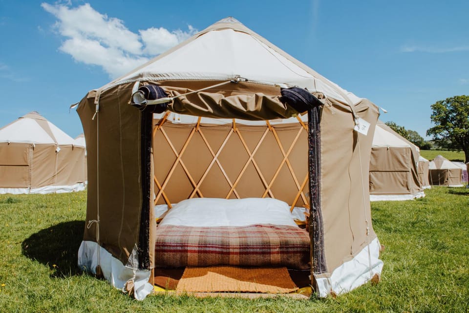 Festival Yurts Hay-on-Wye Luxury tent in Hay-on-Wye