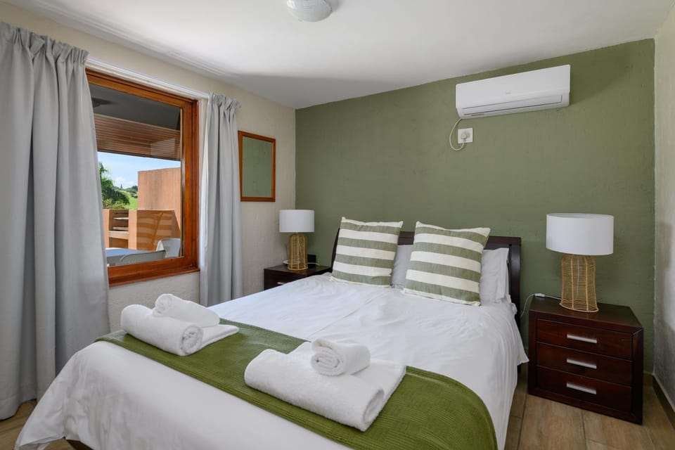 Bed, Bedroom, air conditioner