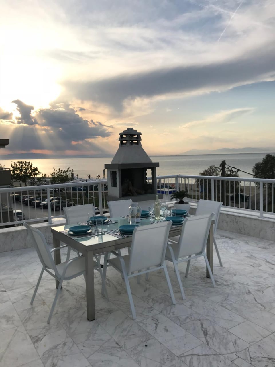 BBQ facilities, Balcony/Terrace, Sea view
