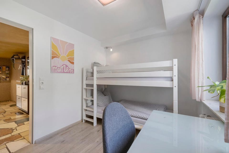 Property building, Living room, Bedroom