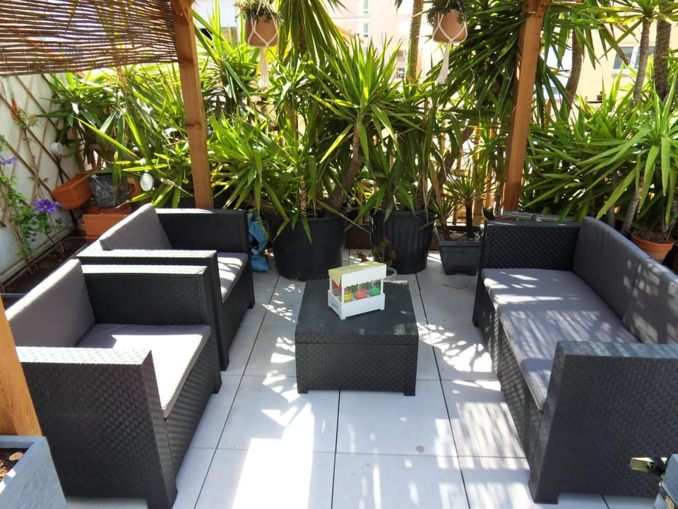Patio, Garden view
