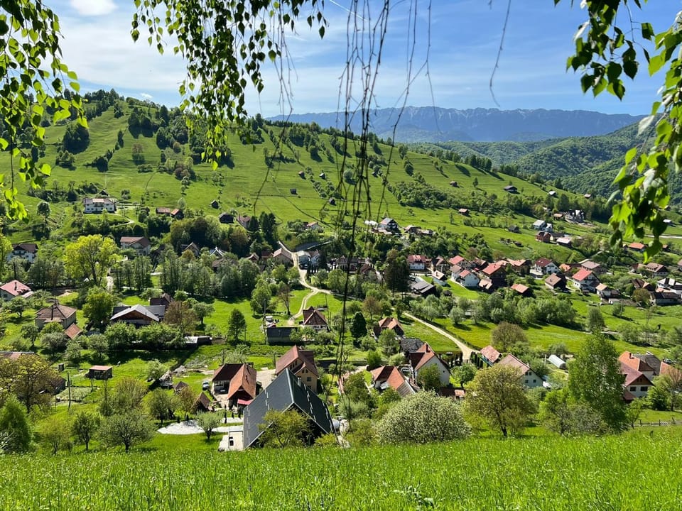 Neighbourhood, Natural landscape, Bird's eye view, Hiking