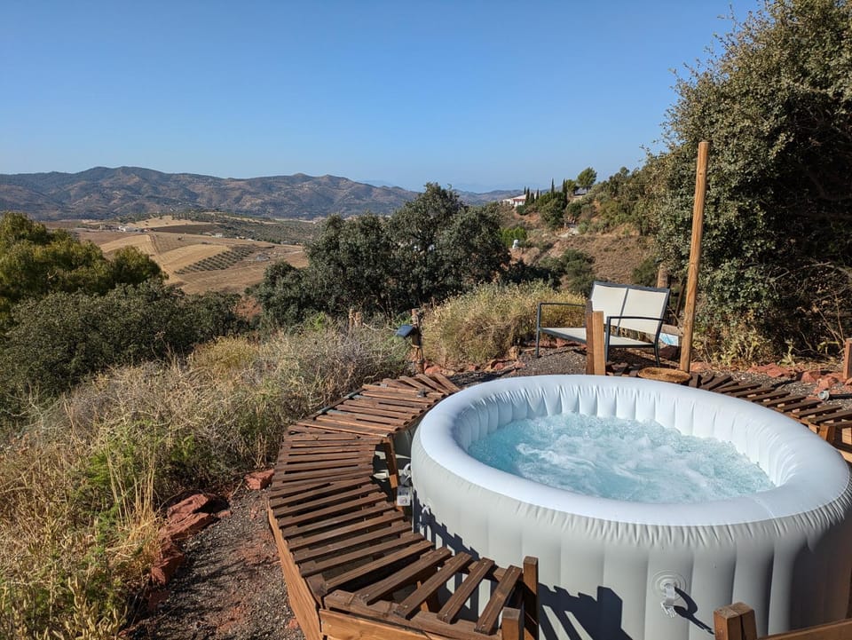 Hot Tub, View (from property/room), Mountain view