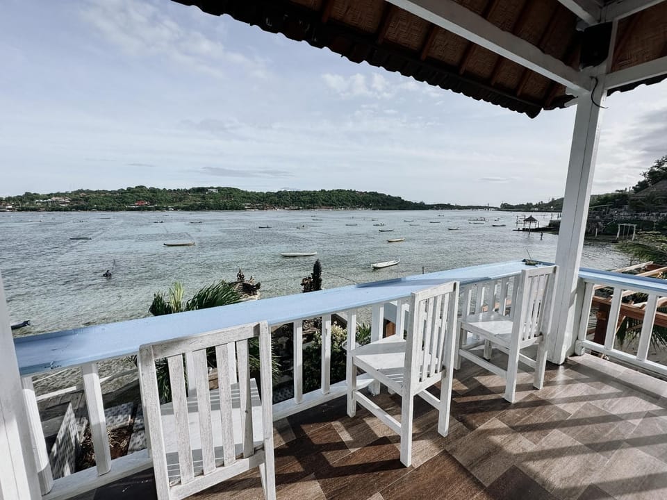 Patio, Day, Natural landscape, View (from property/room), Balcony/Terrace, Sea view