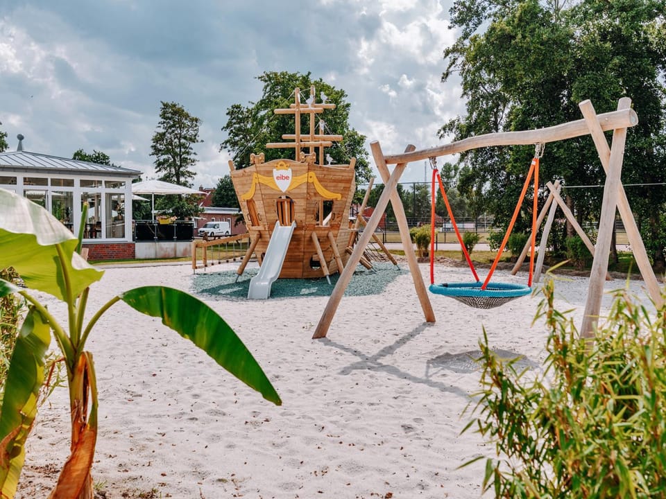 Natural landscape, Children play ground
