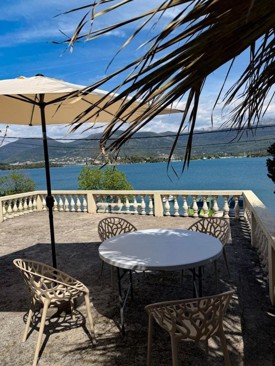 Day, Natural landscape, View (from property/room), Balcony/Terrace, Seating area, Sea view