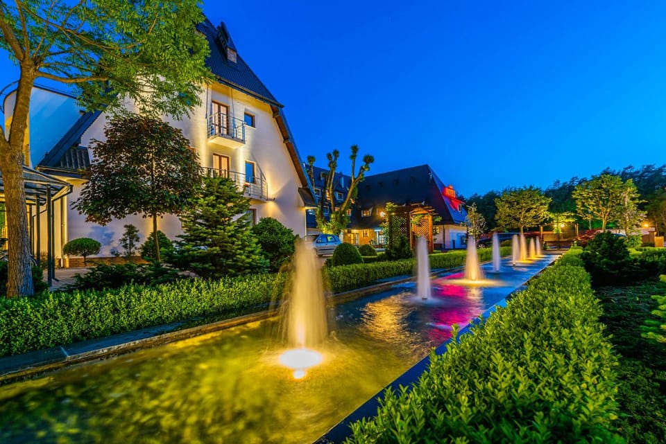 Property building, Spring, Natural landscape, Garden