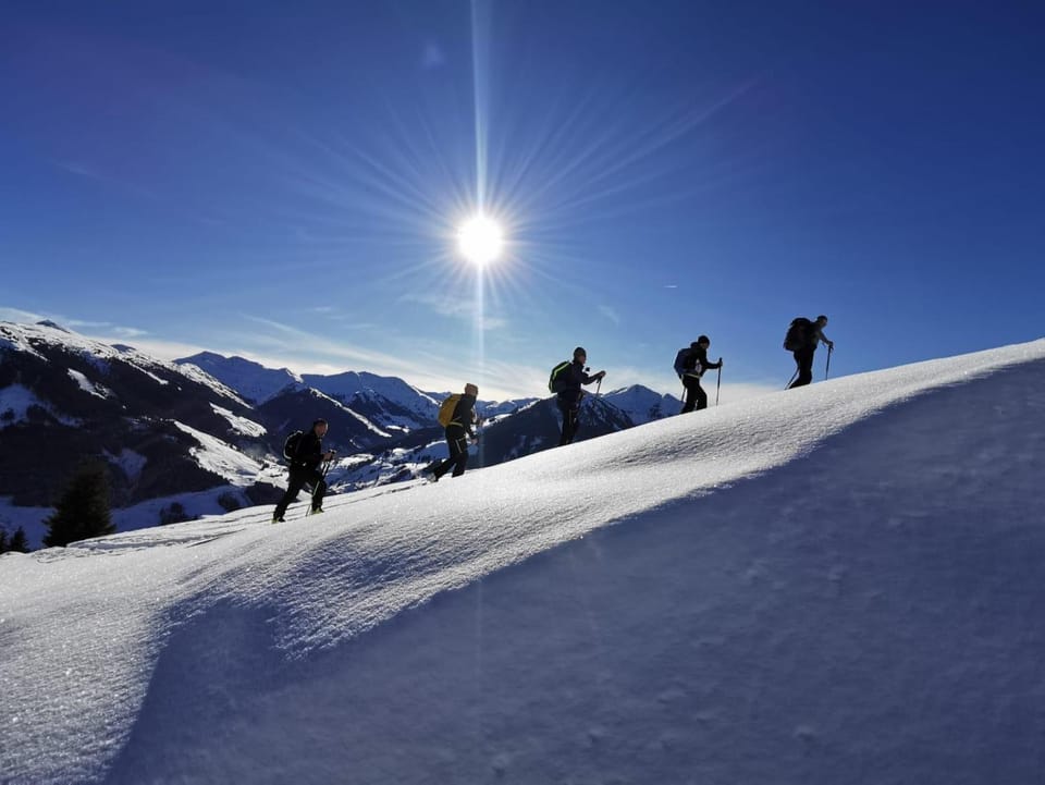 Winter, Skiing