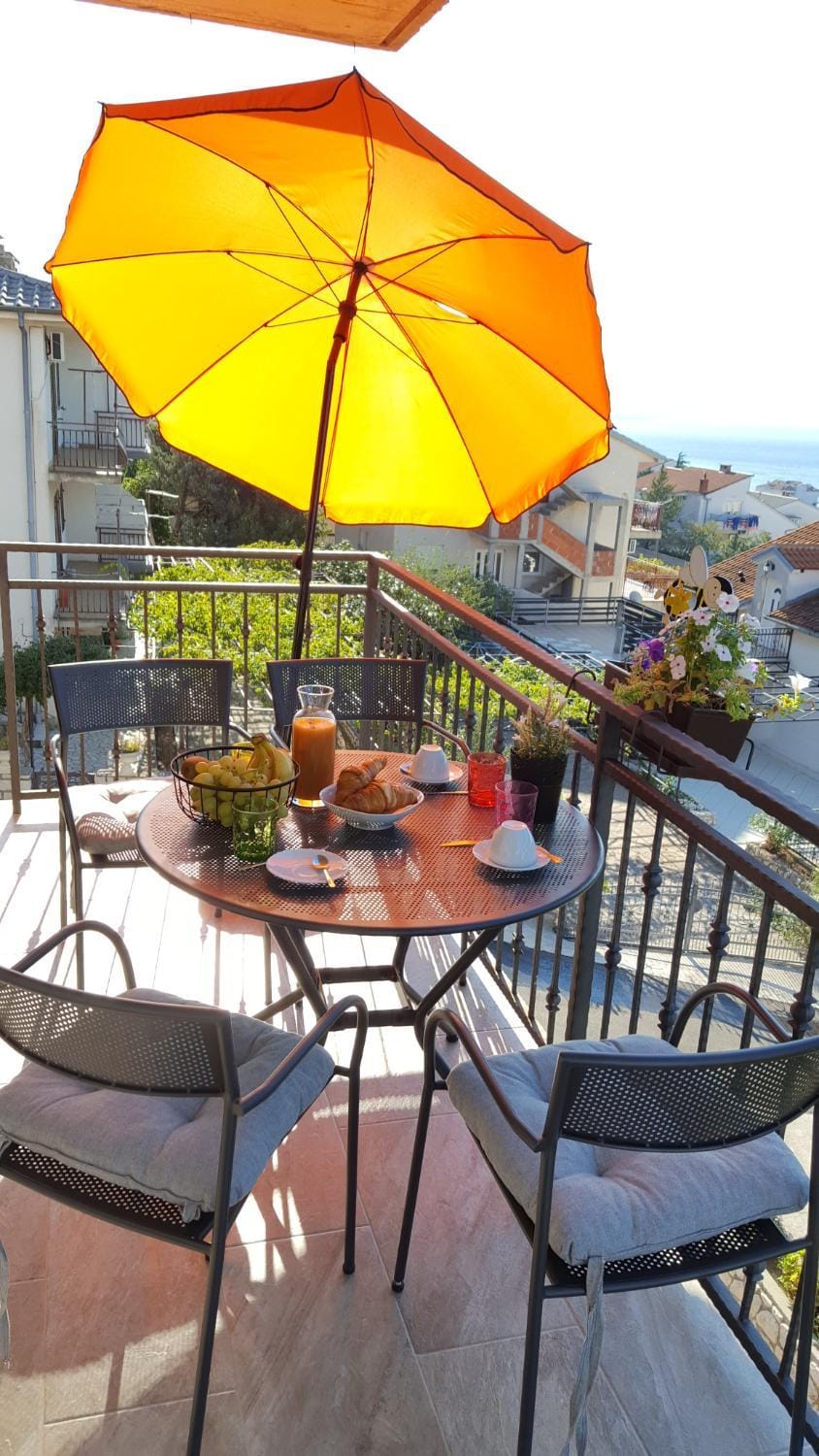 Spacious apartment with stunning view Apartment in Novi Vinodolski
