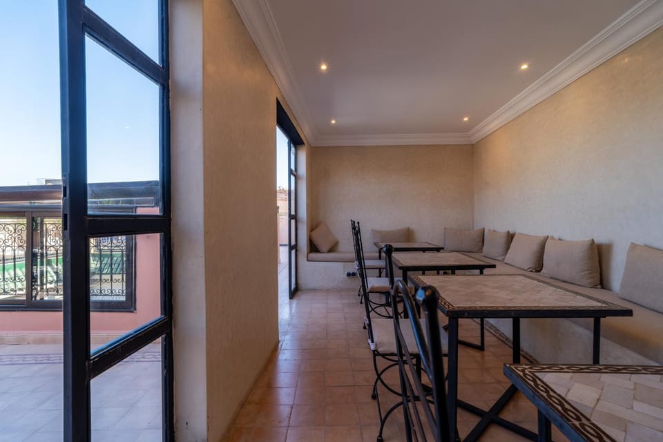 Patio, Living room, Dining area