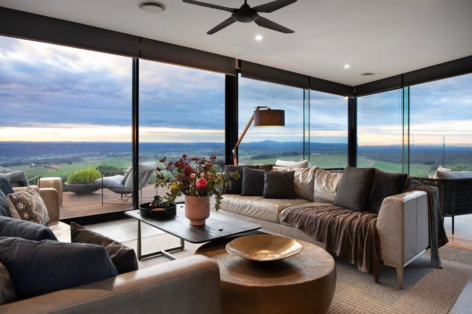 Living room, fireplace