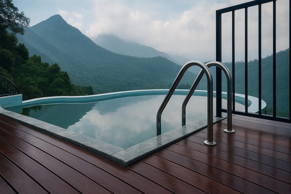 Pool view, Swimming pool