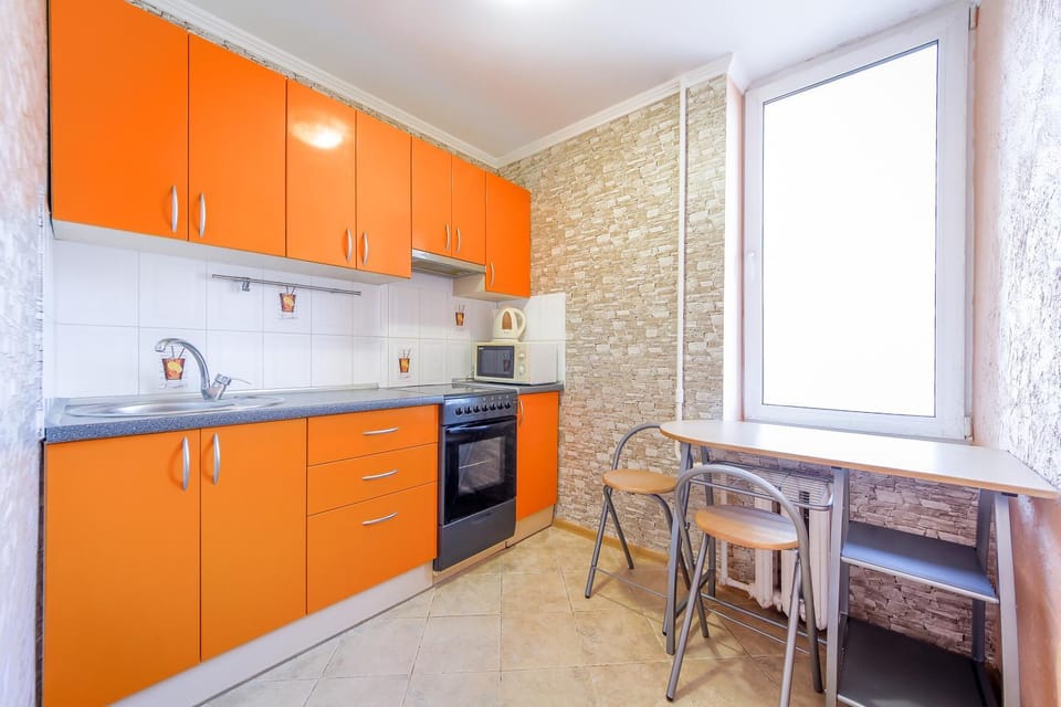 Kitchen or kitchenette, Photo of the whole room, Decorative detail