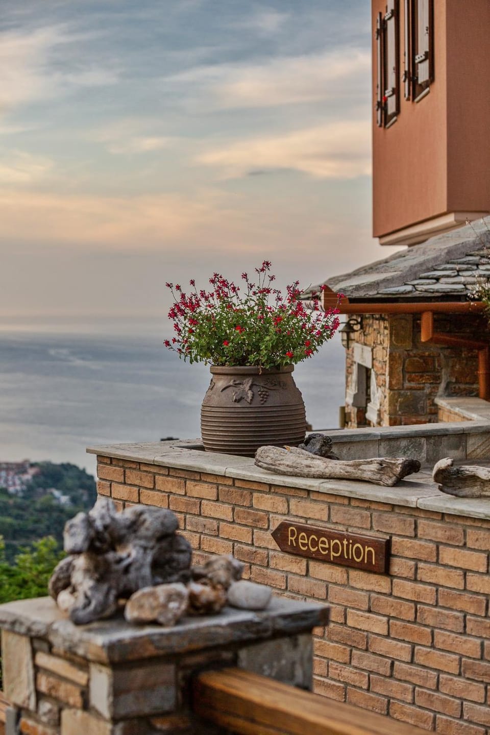 Property building, Natural landscape, View (from property/room), Sea view