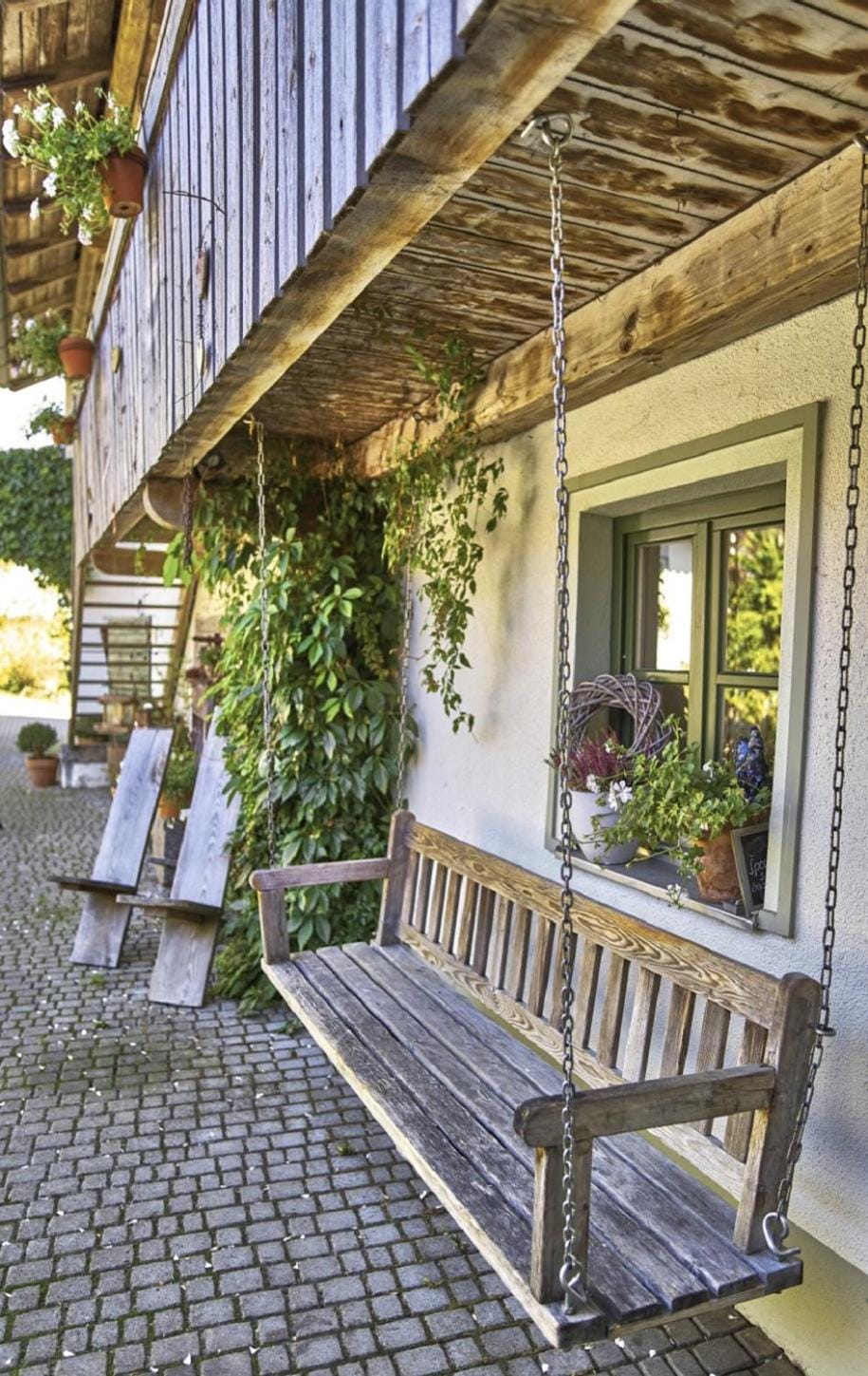 Property building, Spring, Garden