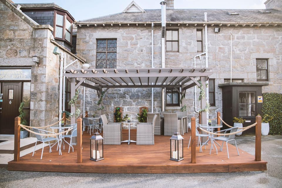 Property building, Patio