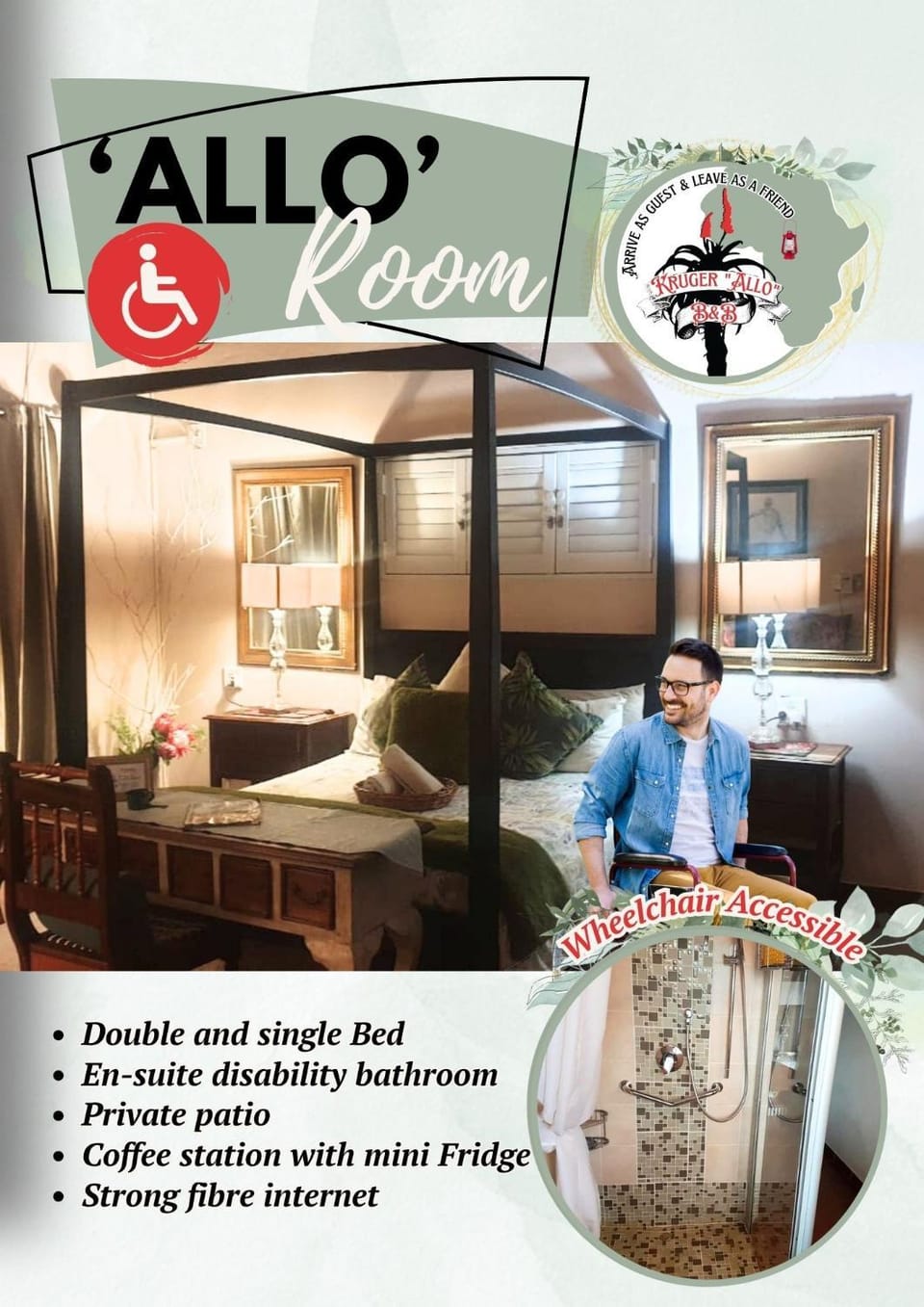 Facility for disabled guests