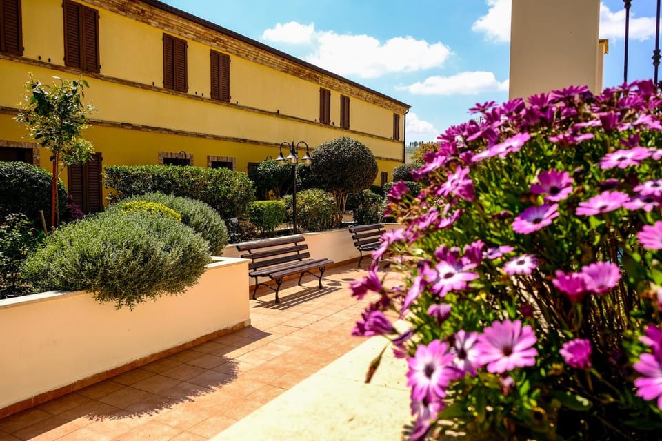 Property building, Garden, Garden view