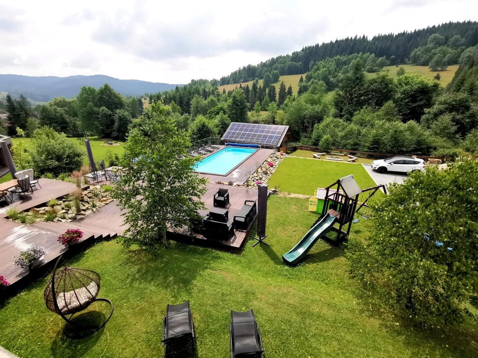 Children play ground, Garden, Swimming pool, Swimming pool