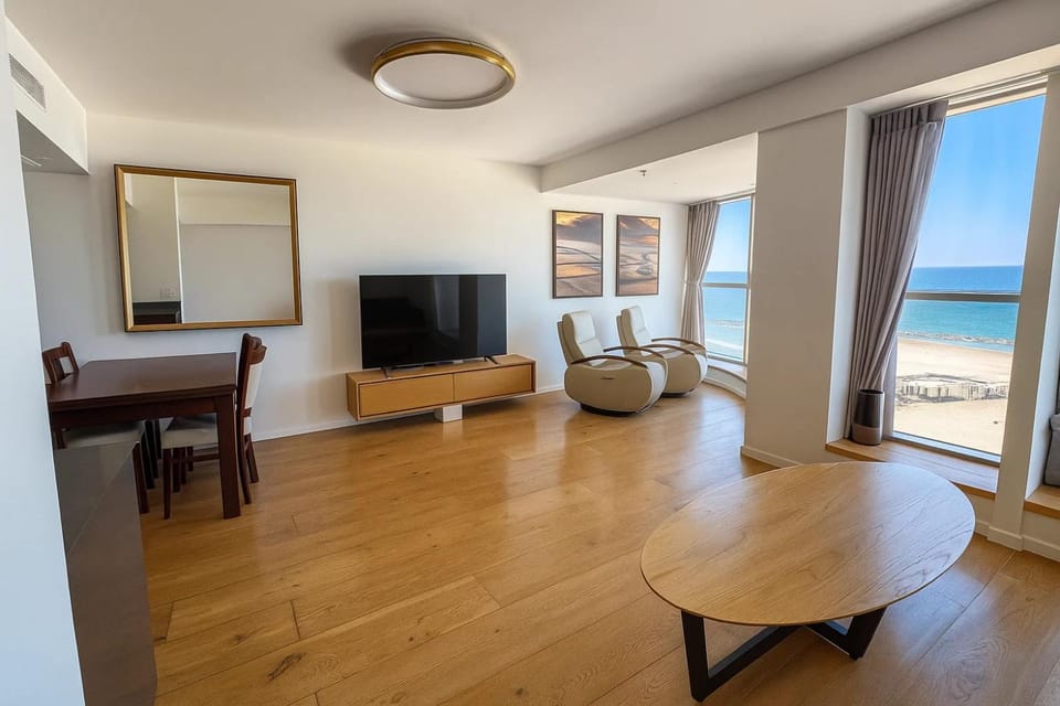Living room, Sea view, Area and facilities, Sunset, VIP
