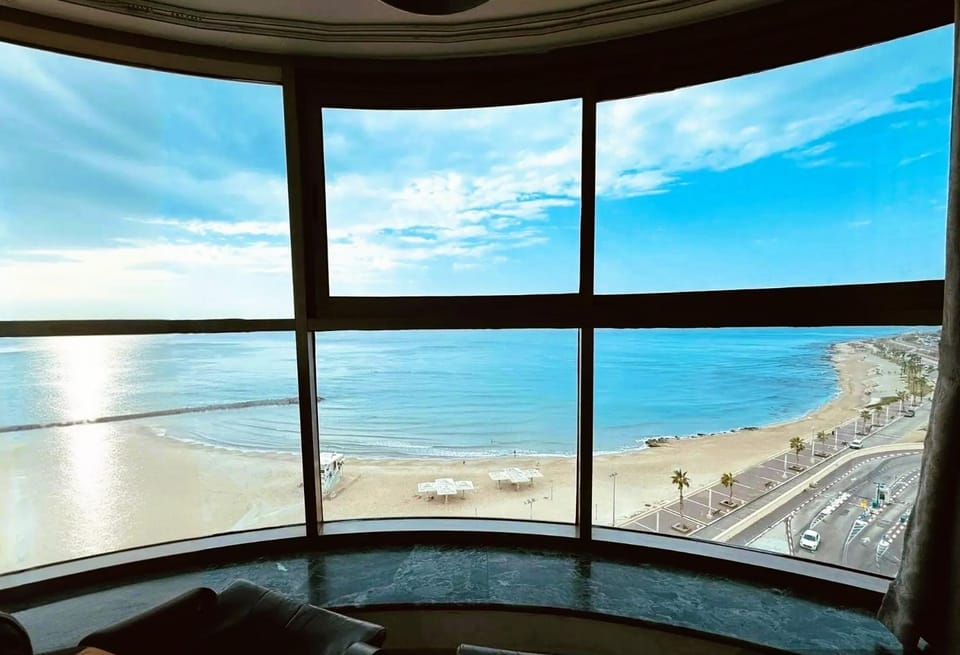 Living room, Beach, Sea view, Sea view, Sunset