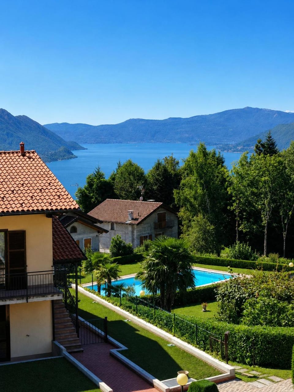 Lake view, Mountain view
