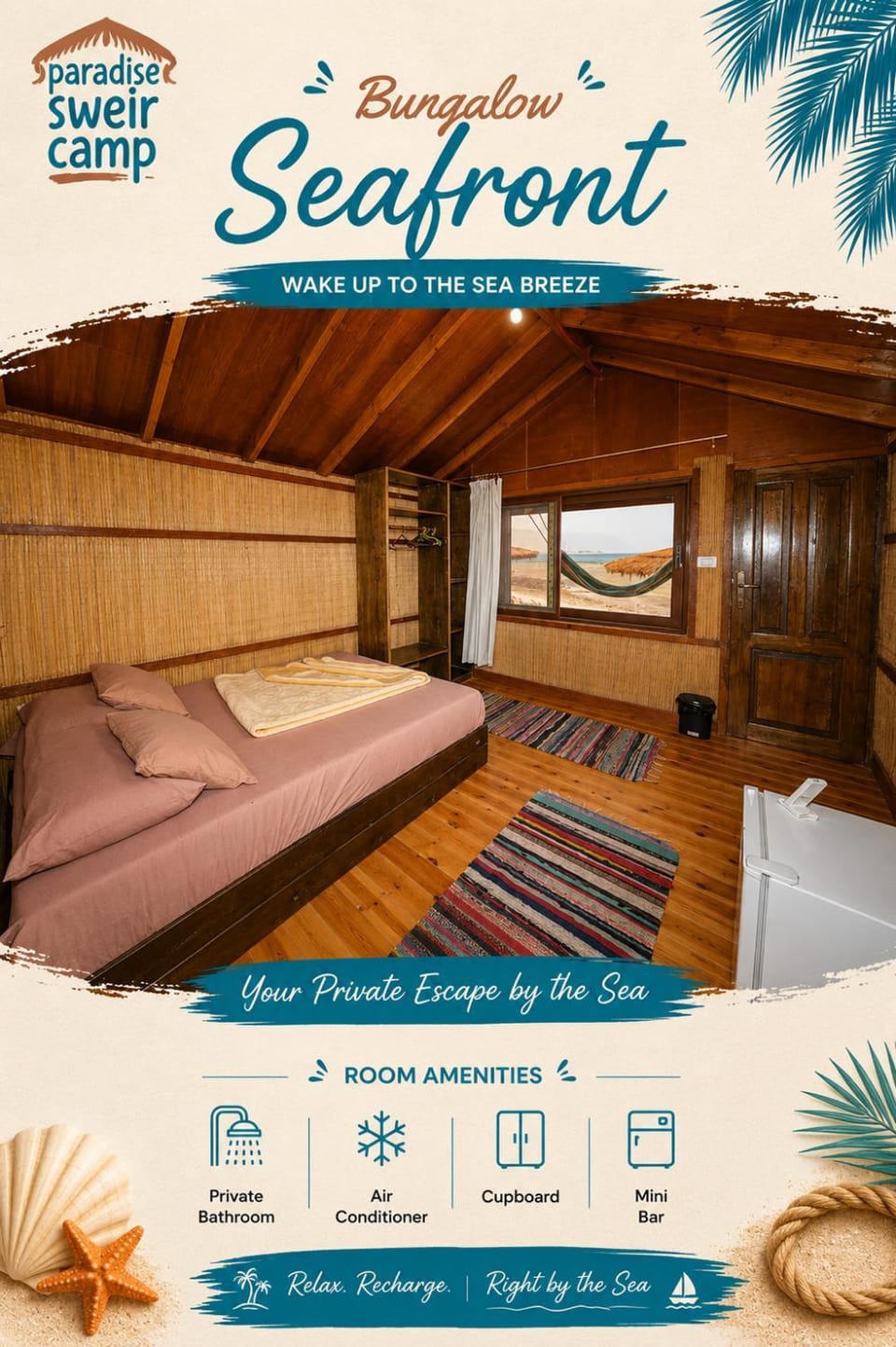 Bed, Natural landscape, Photo of the whole room, Bedroom
