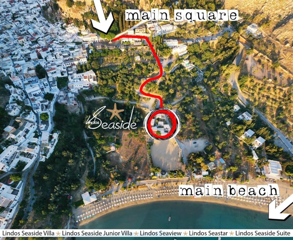 Lindos SeaSide Suite Apartment in Lindos