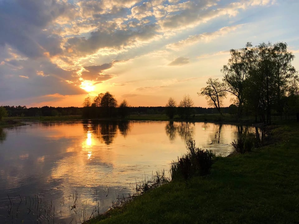 Natural landscape, Hiking, Sunset