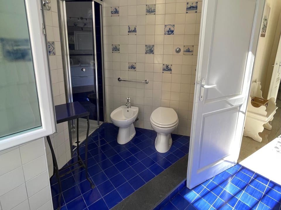 Shower, Toilet, Bathroom, bidet, towels