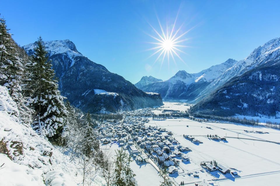 Natural landscape, Winter, On site, Mountain view
