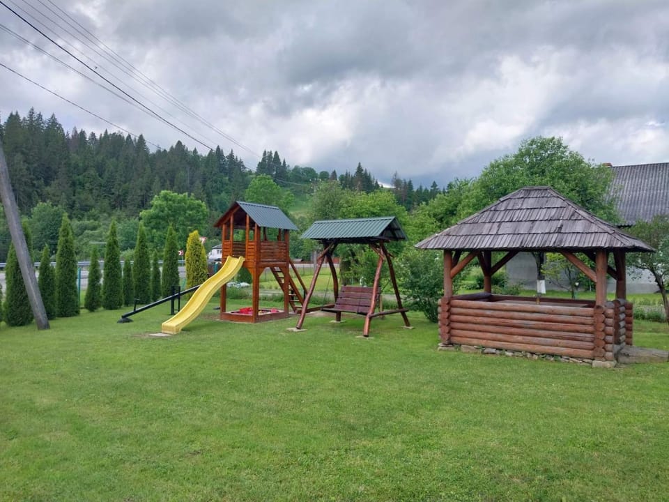Property building, Natural landscape, Children play ground