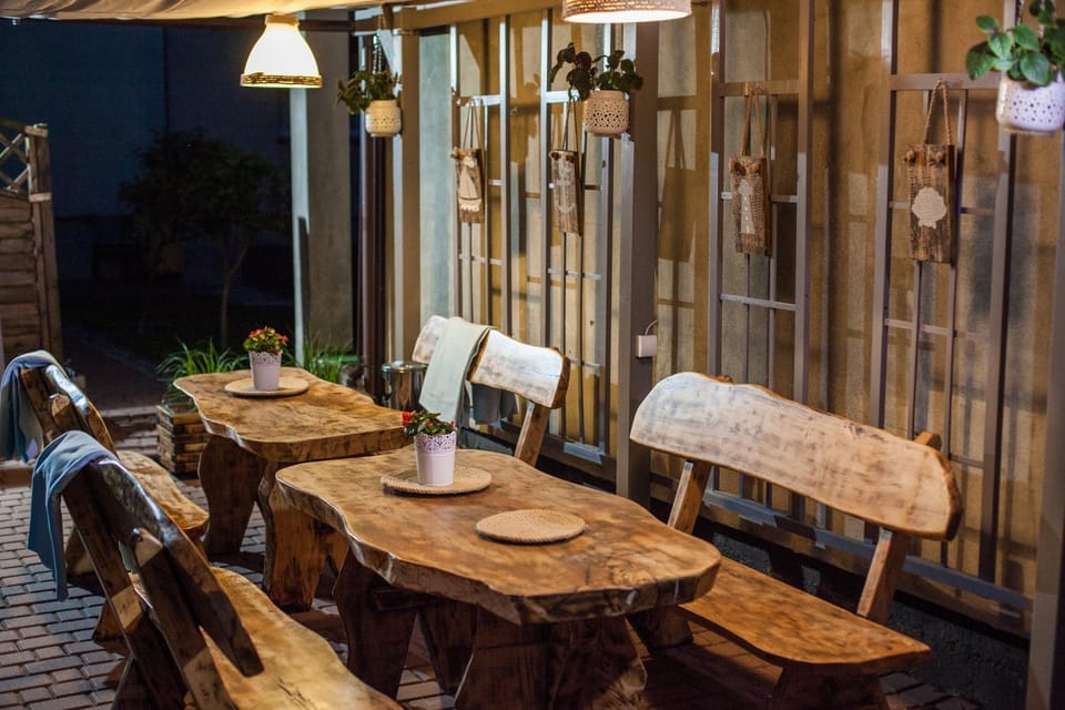 BBQ facilities, Seating area, On site, Sunset