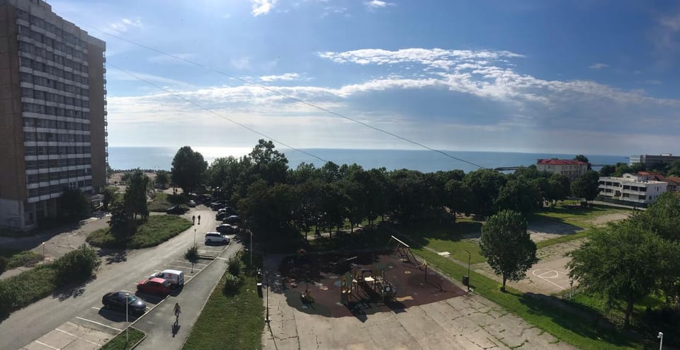 Property building, Bird's eye view, Children play ground, Beach, Location