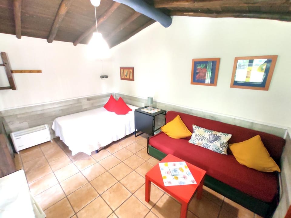 Bed, Living room, Bedroom