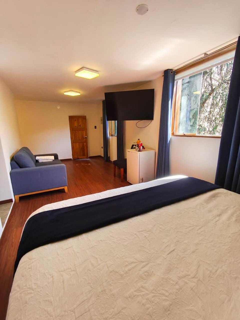 Bed, TV and multimedia, Living room