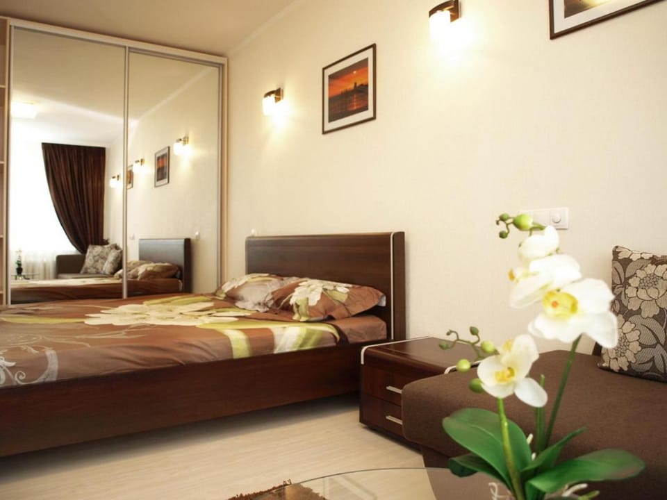 Квартира-студио на проспекте Поля Studio apartment on Polya Avenue Apartment in Dnipro