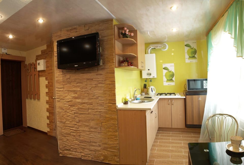 Квартира-студио на проспекте Поля Studio apartment on Polya Avenue Apartment in Dnipro