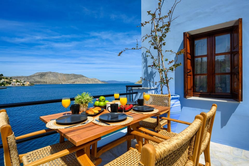 View (from property/room), Balcony/Terrace, Sea view