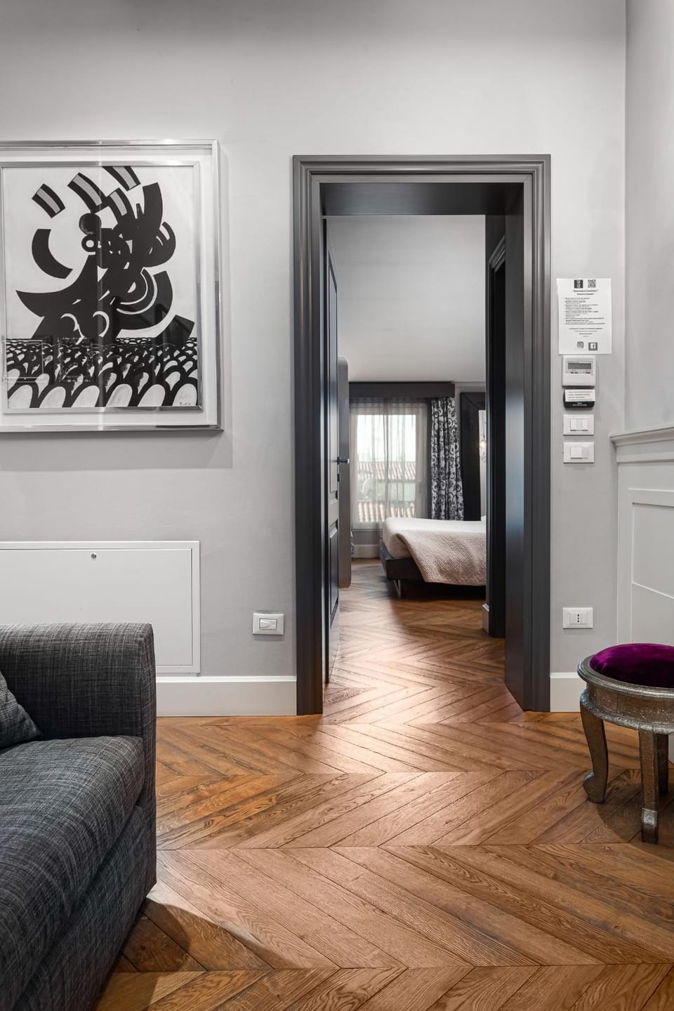 Living room, Seating area, Bedroom