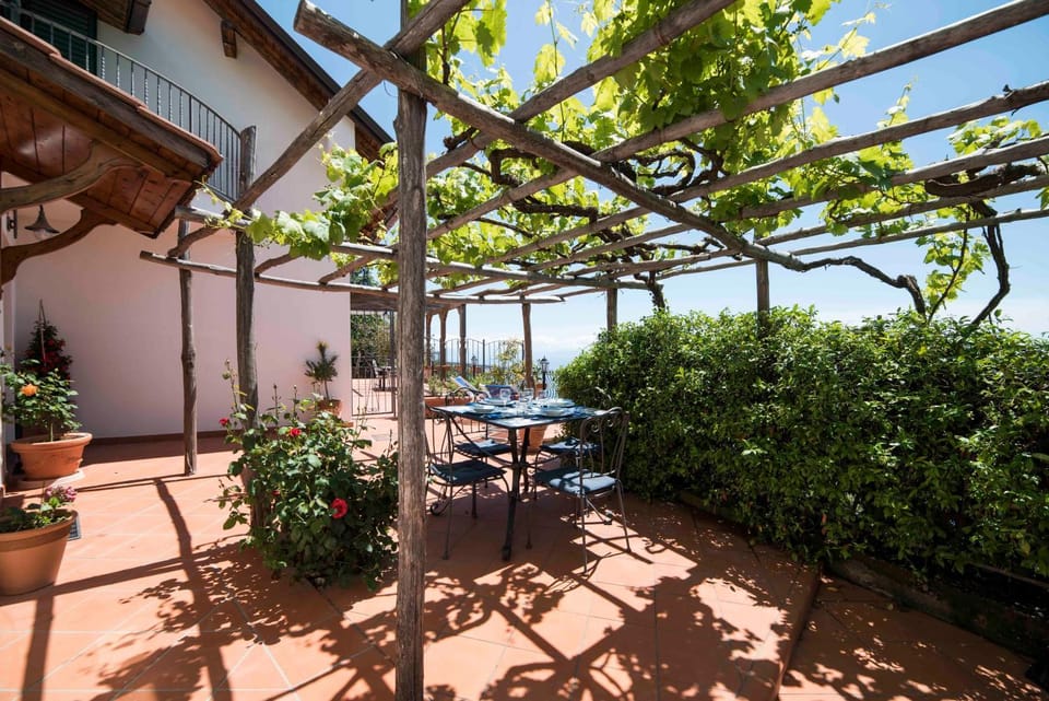 Patio, Balcony/Terrace, Garden view, Sea view