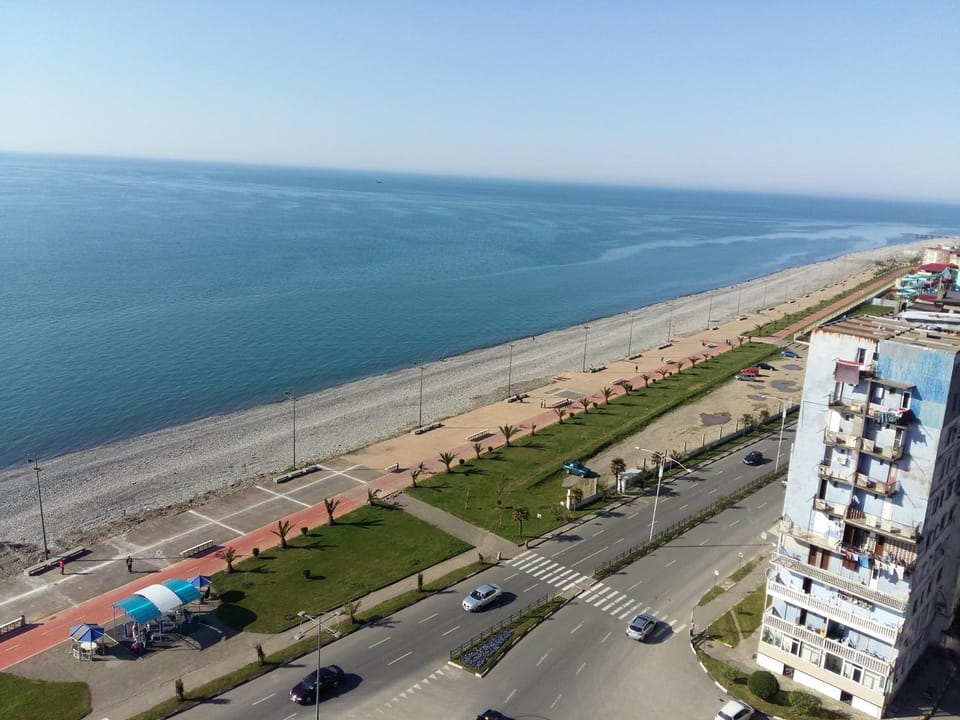 Beach, Sea view, Street view