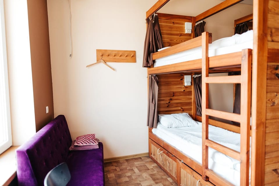 Photo of the whole room, bunk bed